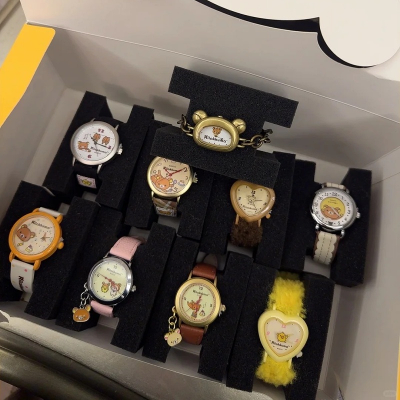 Moments Watches & Jewelry Burlington - Montre-bracelet Rilakkuma Gulugulu Série Moment, Boîte