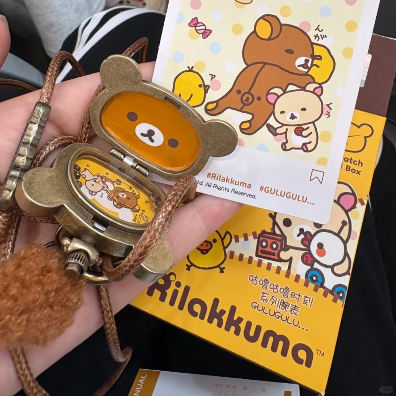 Moments Watches & Jewelry Burlington - Montre-bracelet Rilakkuma Gulugulu Série Moment, Boîte