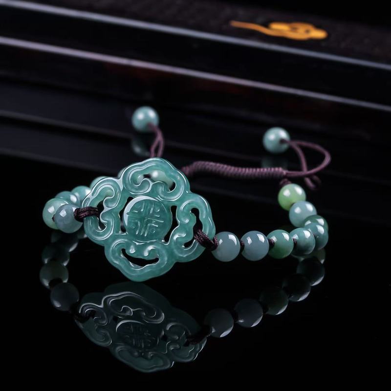 Jewelry & Watches Sp Z Oo Opinie - Bracelet en jadéite naturelle de qualité