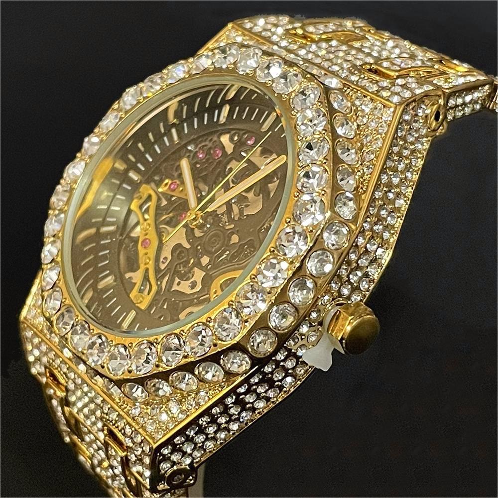 Jewelry And Watches Luxury Brand - MISSFOX-Montre mécanique automatique de luxe pour