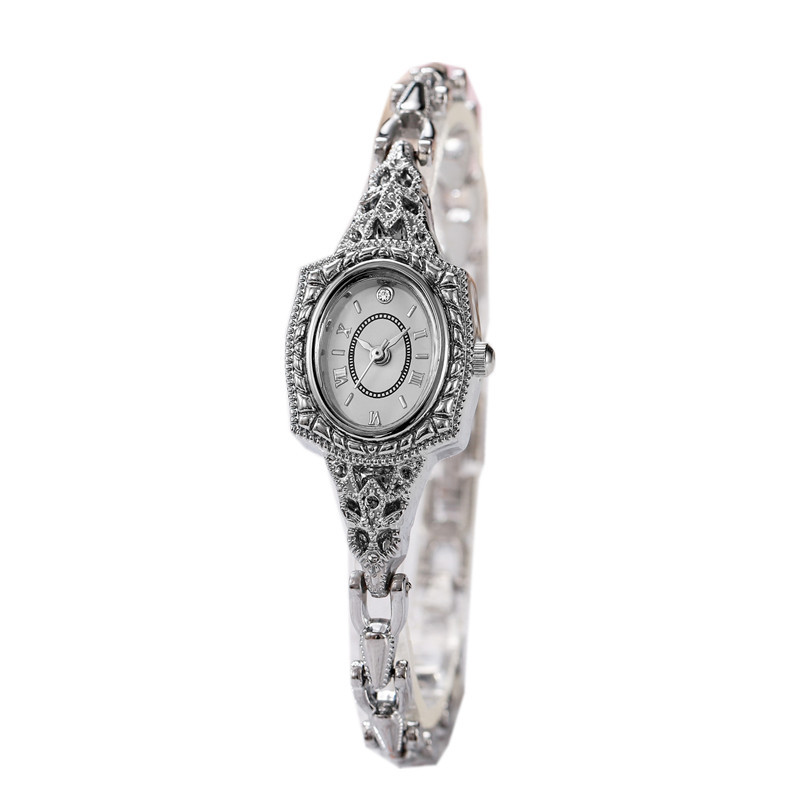 Jewelry Watches For Ladies - Montre-bracelet rétro pour femme, forme tonneau,