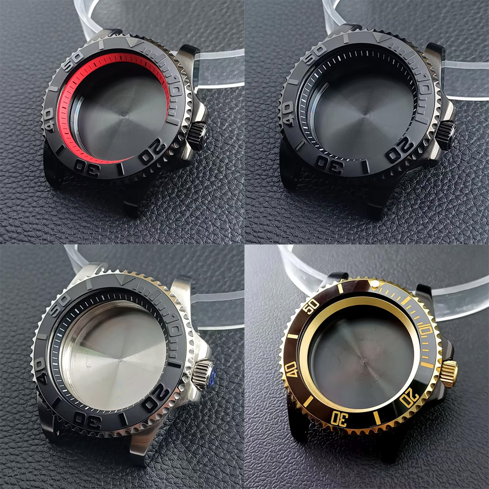 Jewelry Box That Holds Watches - NH35 haute qualité 40.5mm argenté/noir GMT