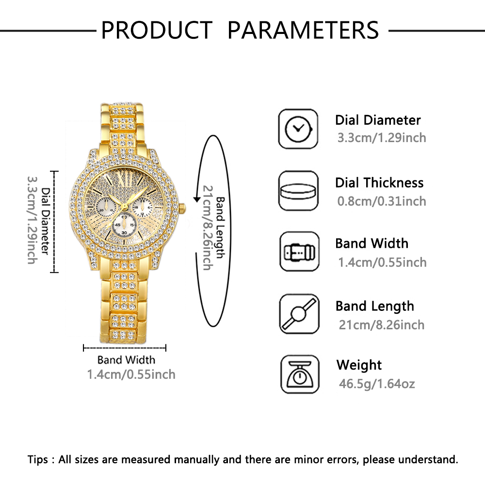 Montre à quartz pour femme, or - Jewelry Watches For Ladies avis et prix
