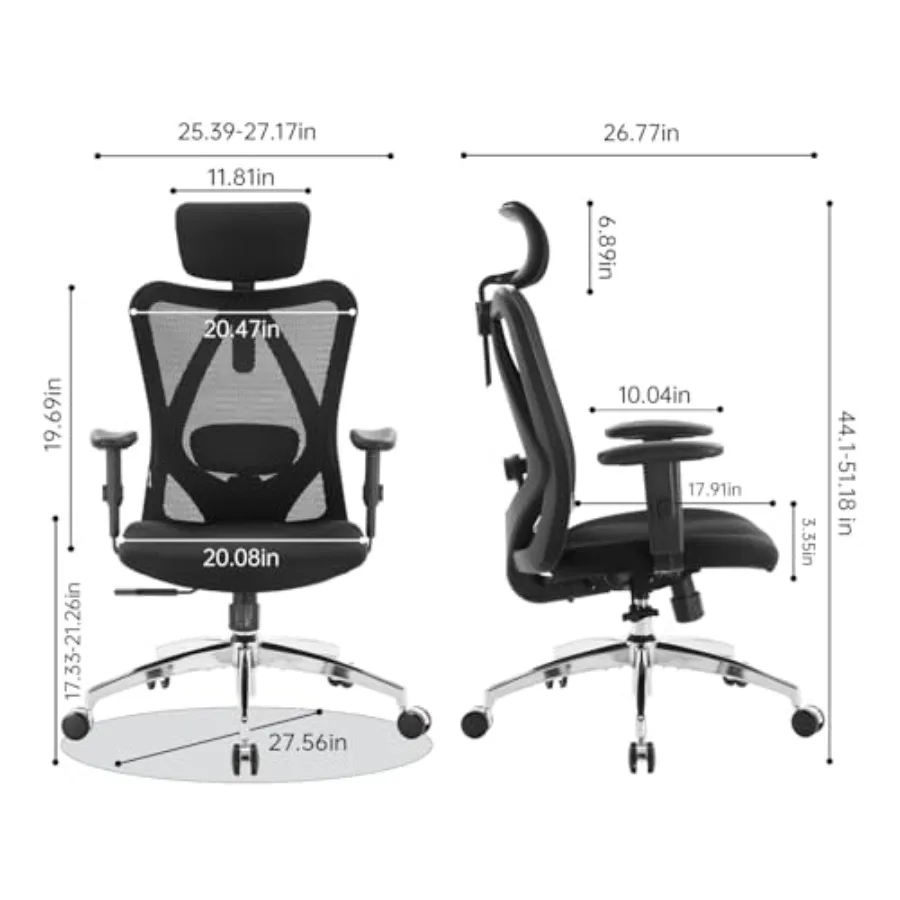 Chaise de bureau ergonomique M - S&S Watches & Jewelry Ho Chi Minh avis et prix
