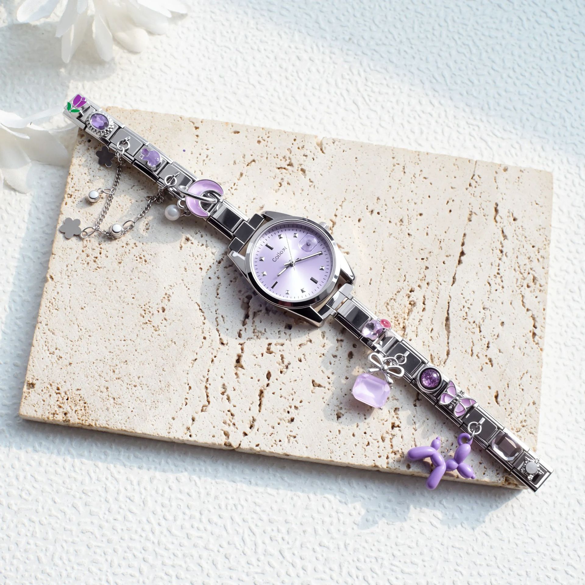 Montre Italienne en Acier Inox - Jewelry Watches For Ladies avis et prix