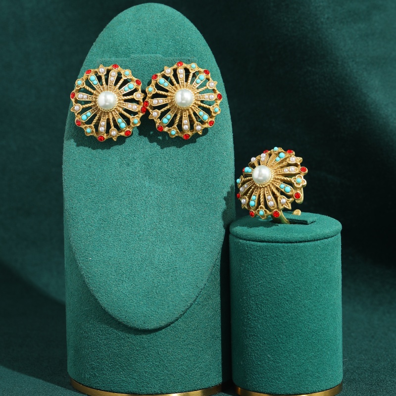 Parures de bijoux vintage ajou - Turquoise Stone Ring avis et prix