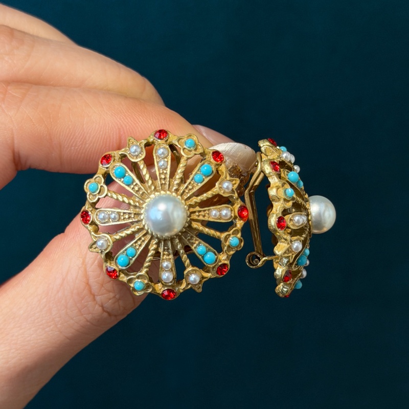 Parures de bijoux vintage ajou - Turquoise Stone Ring avis et prix