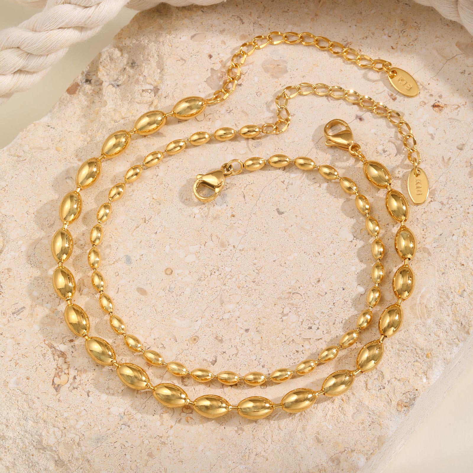 Bracelet de cheville en chaîne - Jc Jewelry & Watches Photos avis et prix