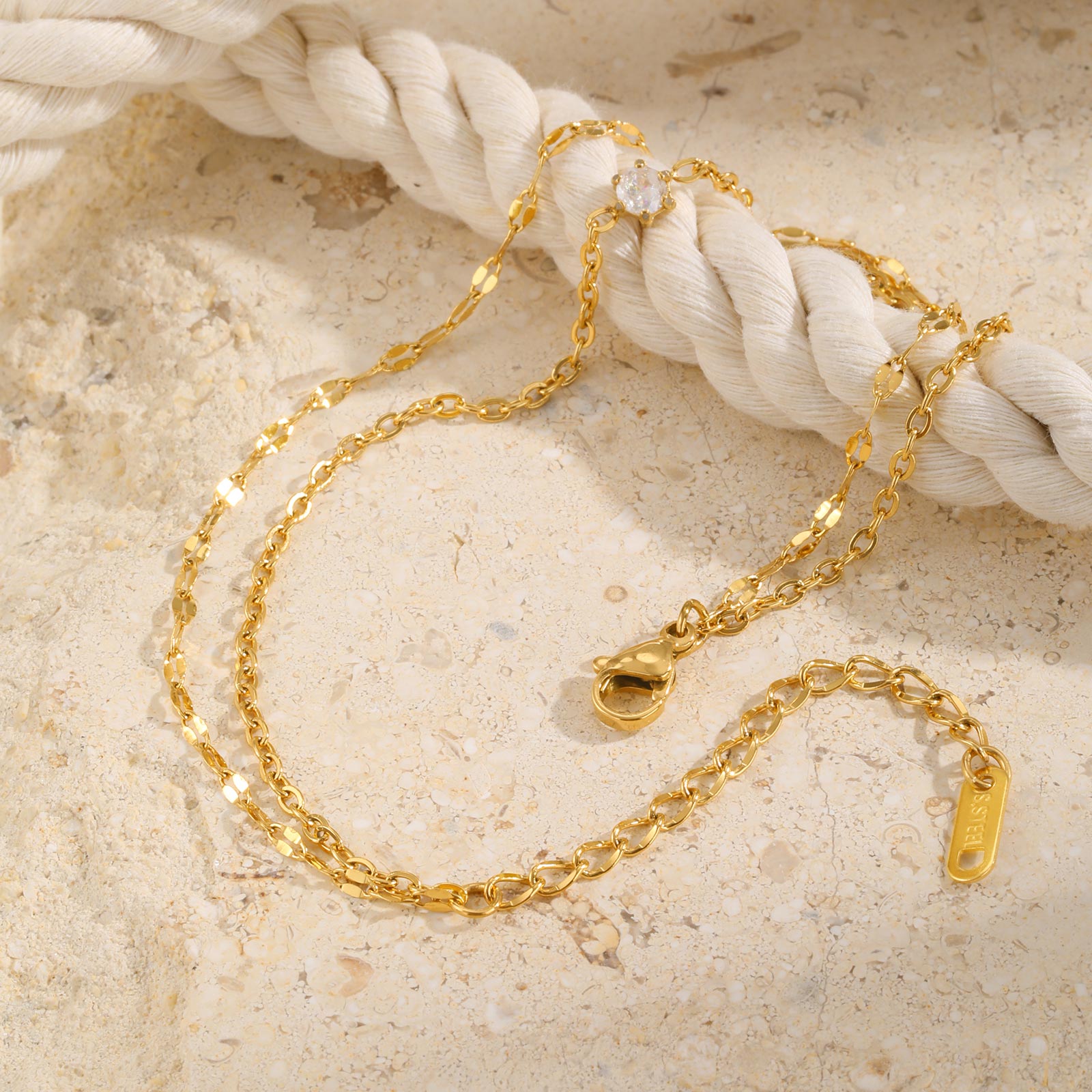 Bracelet de cheville superposé - Jc Jewelry & Watches Photos avis et prix