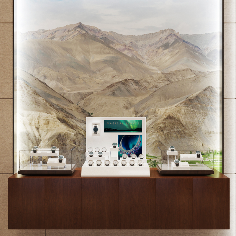 Ensemble de présentoirs à mont - Jewelry And Watches Stores avis et prix