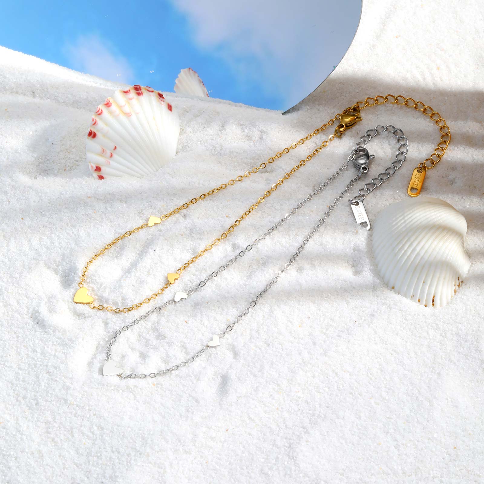 Bracelets de cheville en forme - Jc Jewelry & Watches Photos avis et prix