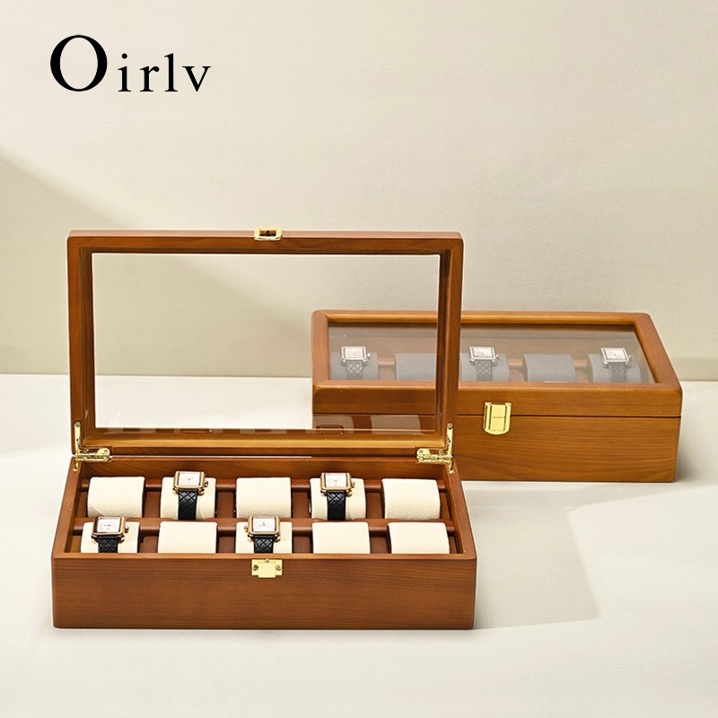 Oirlv 10 grilles boîte de mont - Jewelry Box That Holds Watches avis et prix
