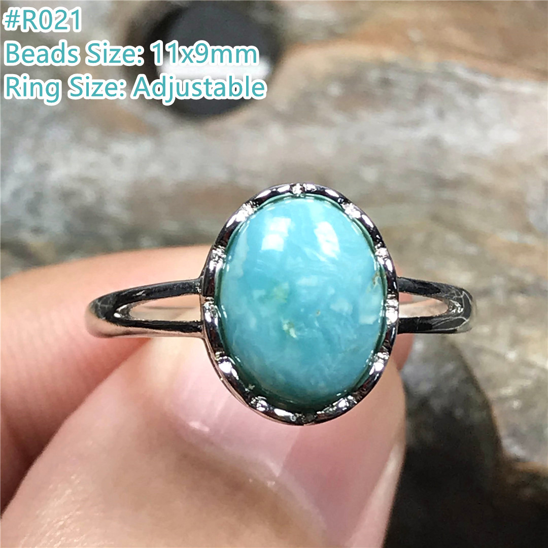 Bague en Turquoise Naturelle p - Turquoise Stone Ring avis et prix