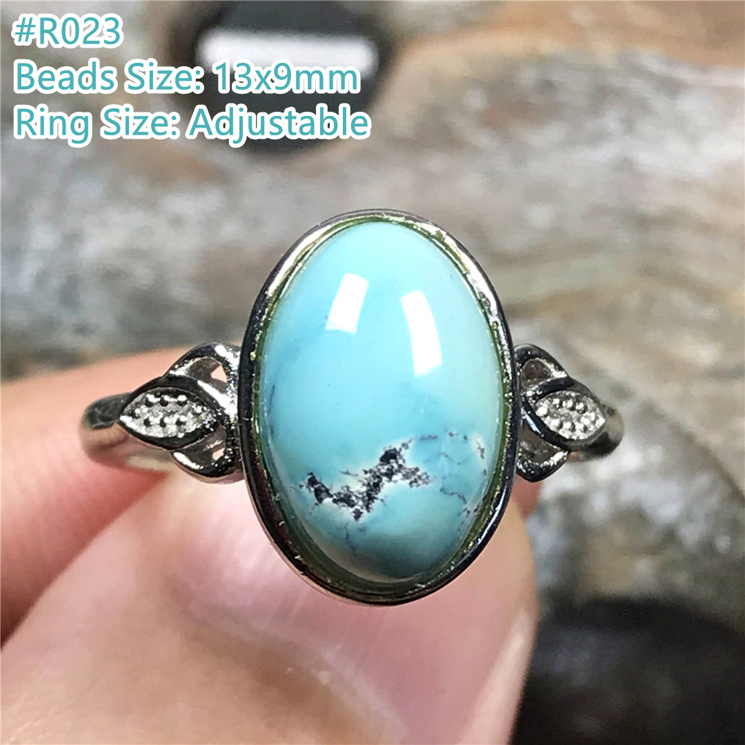 Bague en Turquoise Naturelle p - Turquoise Stone Ring avis et prix