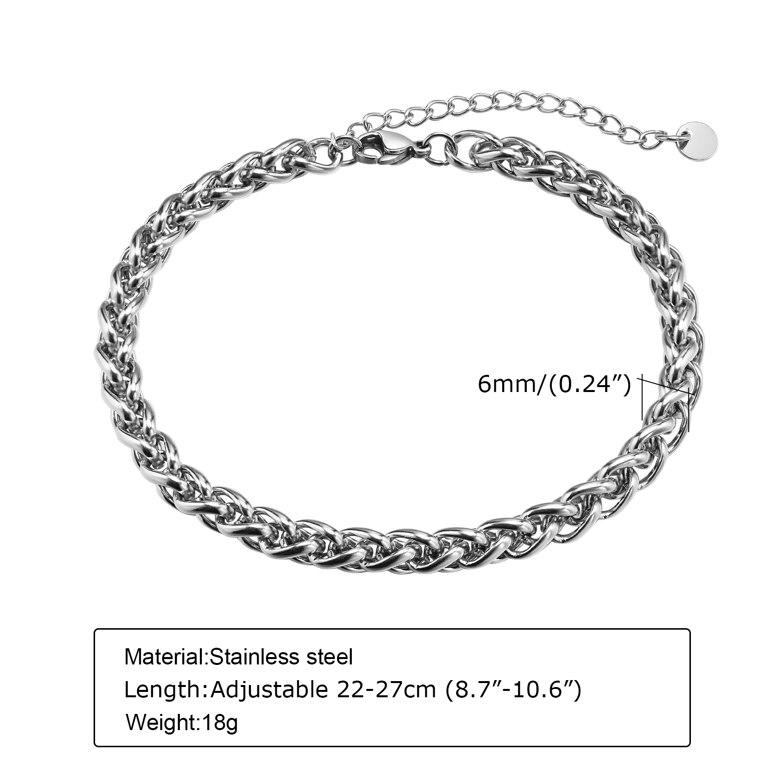 Vnox – bracelets de cheville e - Jc Jewelry & Watches Photos avis et prix