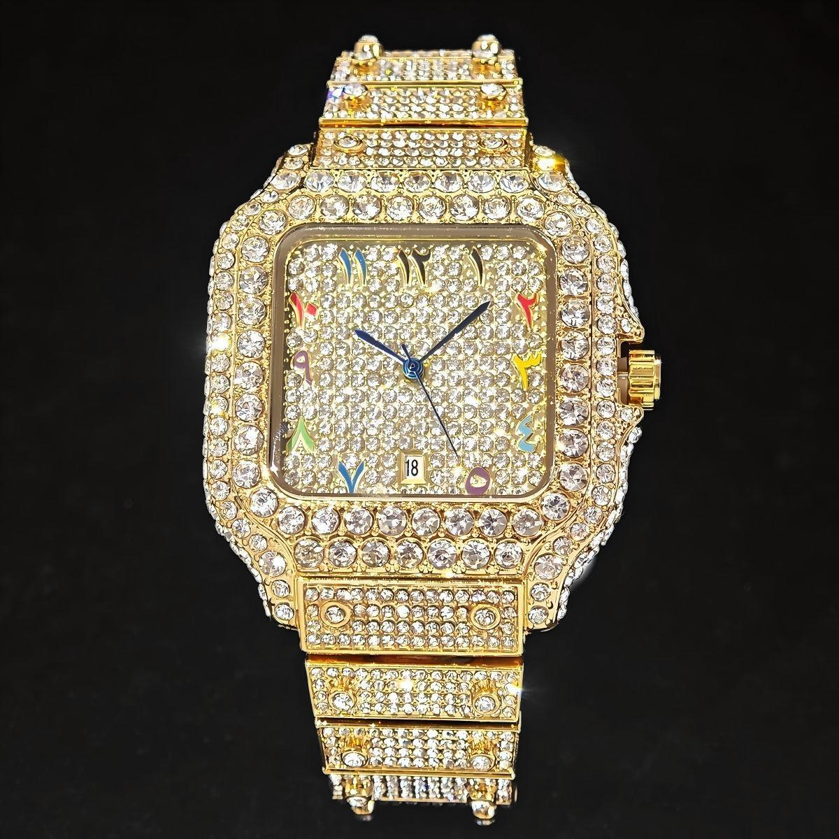 Mode chaude UNIGUET plein diam - Jewelry And Watches Luxury Brand avis et prix