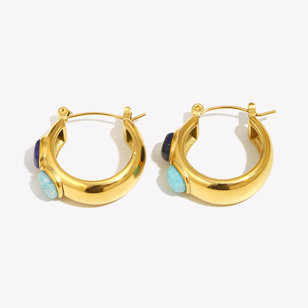 E.B.belle rond Lazurite Turquo - Turquoise Stone Ring avis et prix