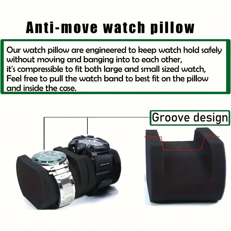 Étui de voyage pour montre à 2 - Jewelry Box That Holds Watches avis et prix