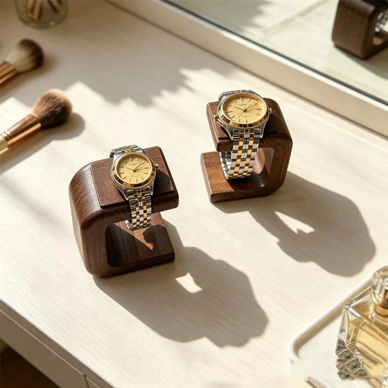 Support décoratif en bois mass - Jewelry With Watches avis et prix