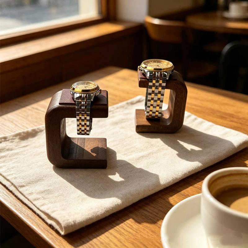 Support décoratif en bois mass - Jewelry With Watches avis et prix