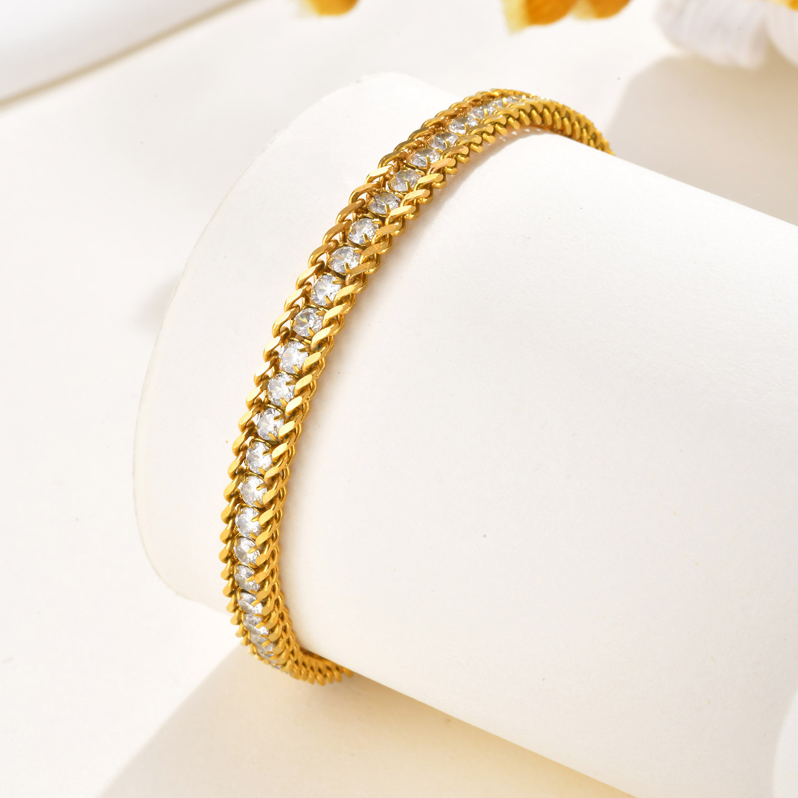 Vnox acier inoxydable blanc Zi - Jc Jewelry & Watches Photos avis et prix